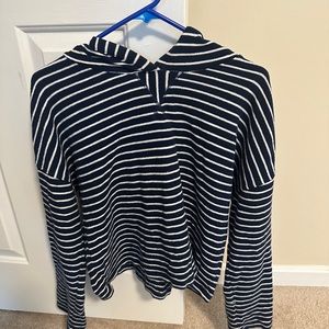 Terry cloth pull over